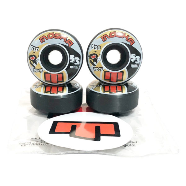 Roda Moska 53D Rock - 53mm - Preta