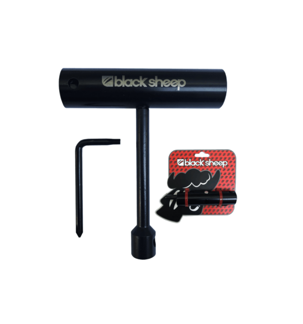 Chave para Skate - Multichave Black Sheep - Desmontável Preto