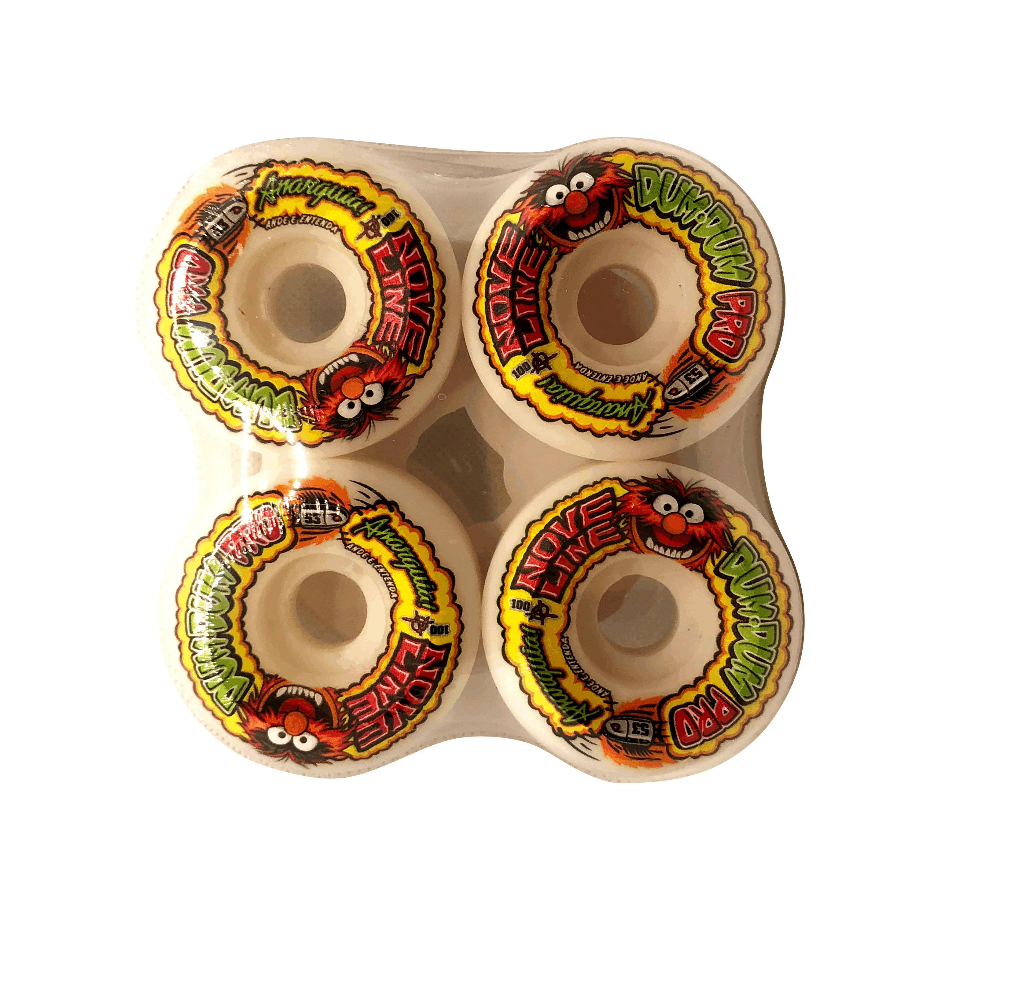 Roda Anarquia Dum-Dum Pro Noveline 53mm