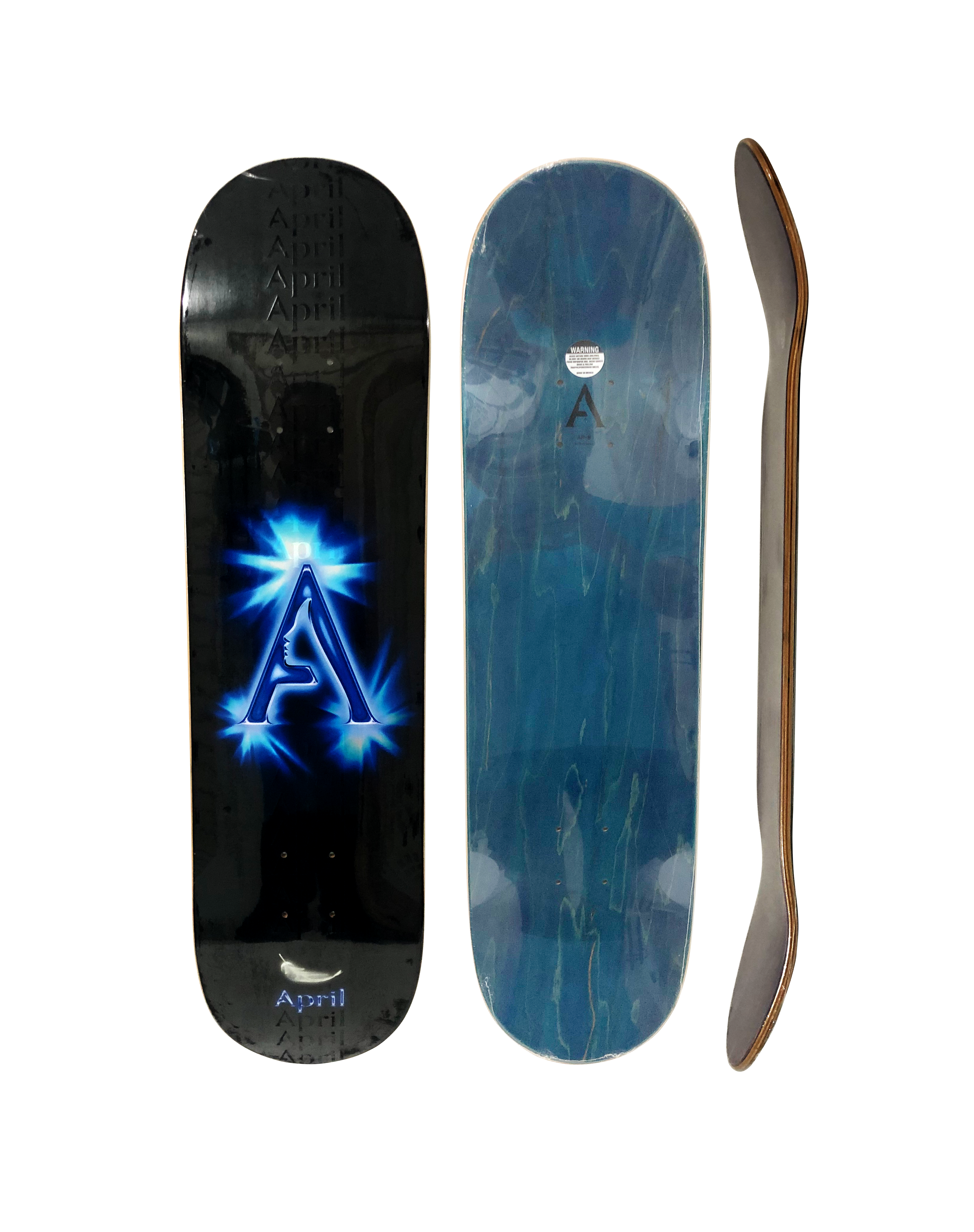 Shape April A Logo Black e Blue - Imagem 2