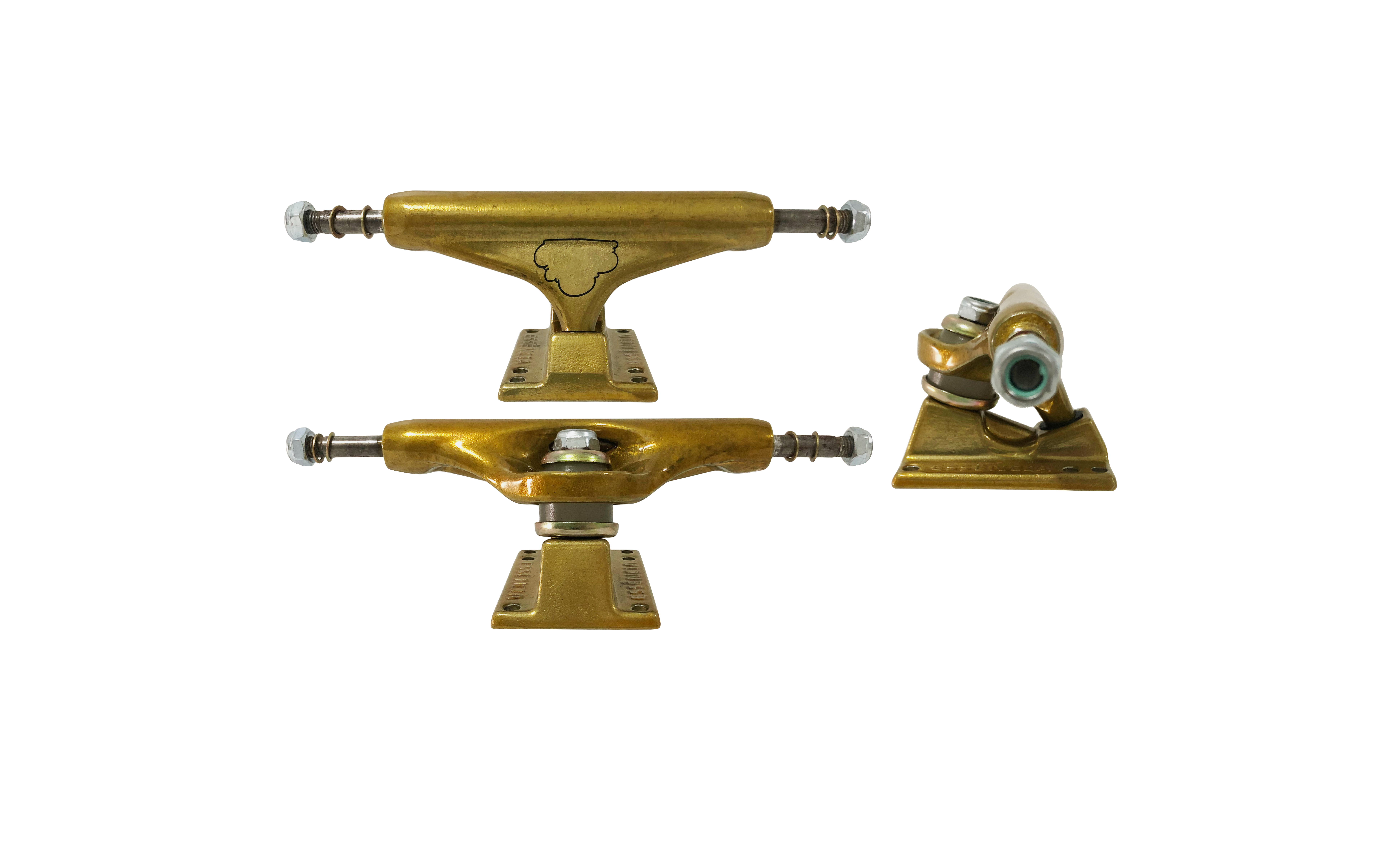 Truck STRONGER ESSÊNCIA dourado – 139mm - Imagem 2