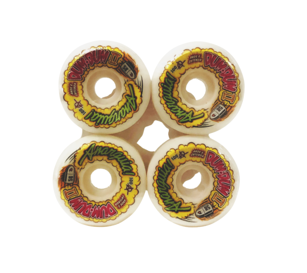 Roda Anarquia Dum Dum II - 58mm - Branca