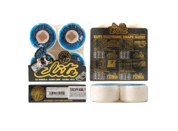 Roda OJ Elite Hardline Wooten Screaming 55mm 101A - Imagem 2
