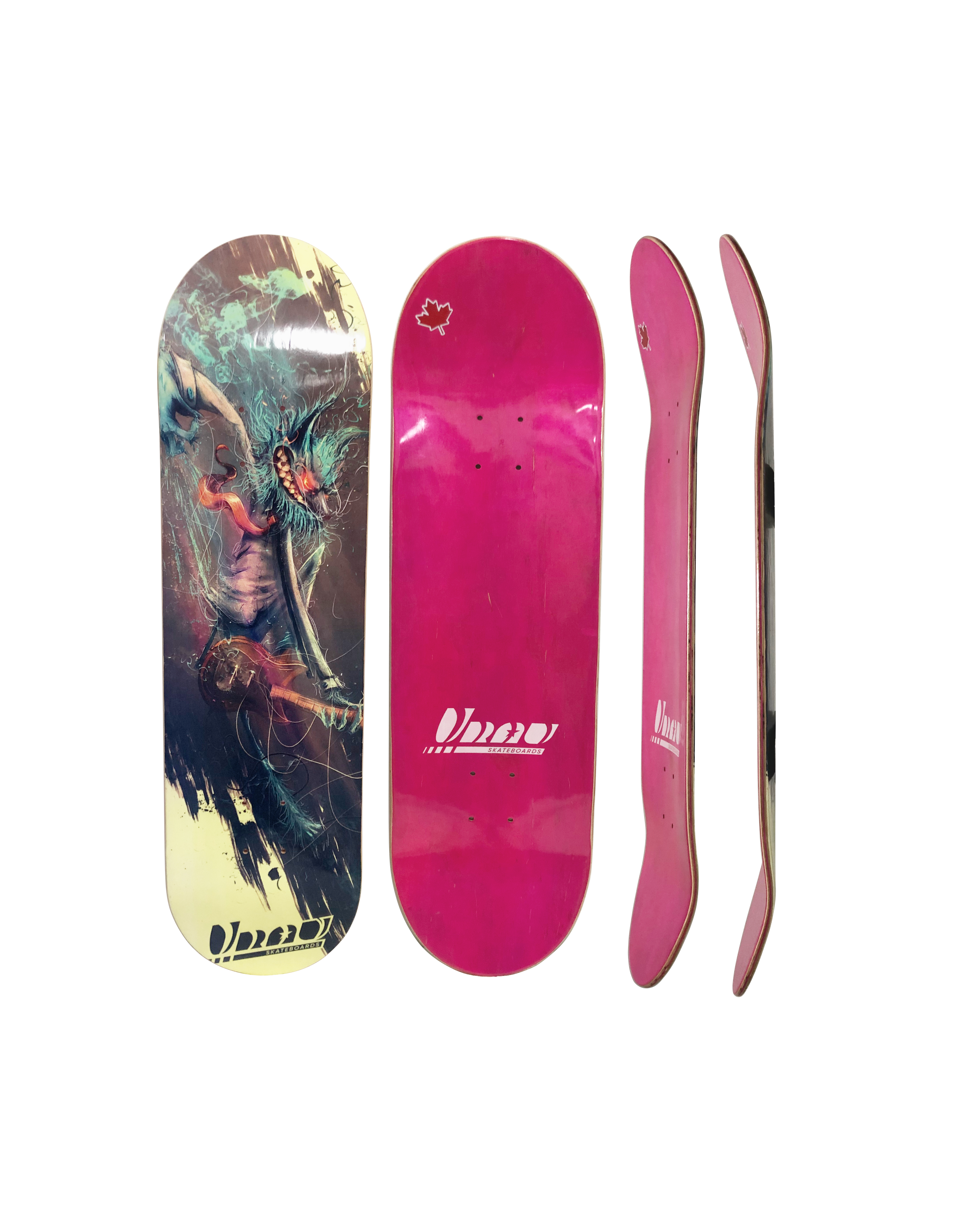 Shape Vrau Guitar Wolf Maple dB - Imagem 2