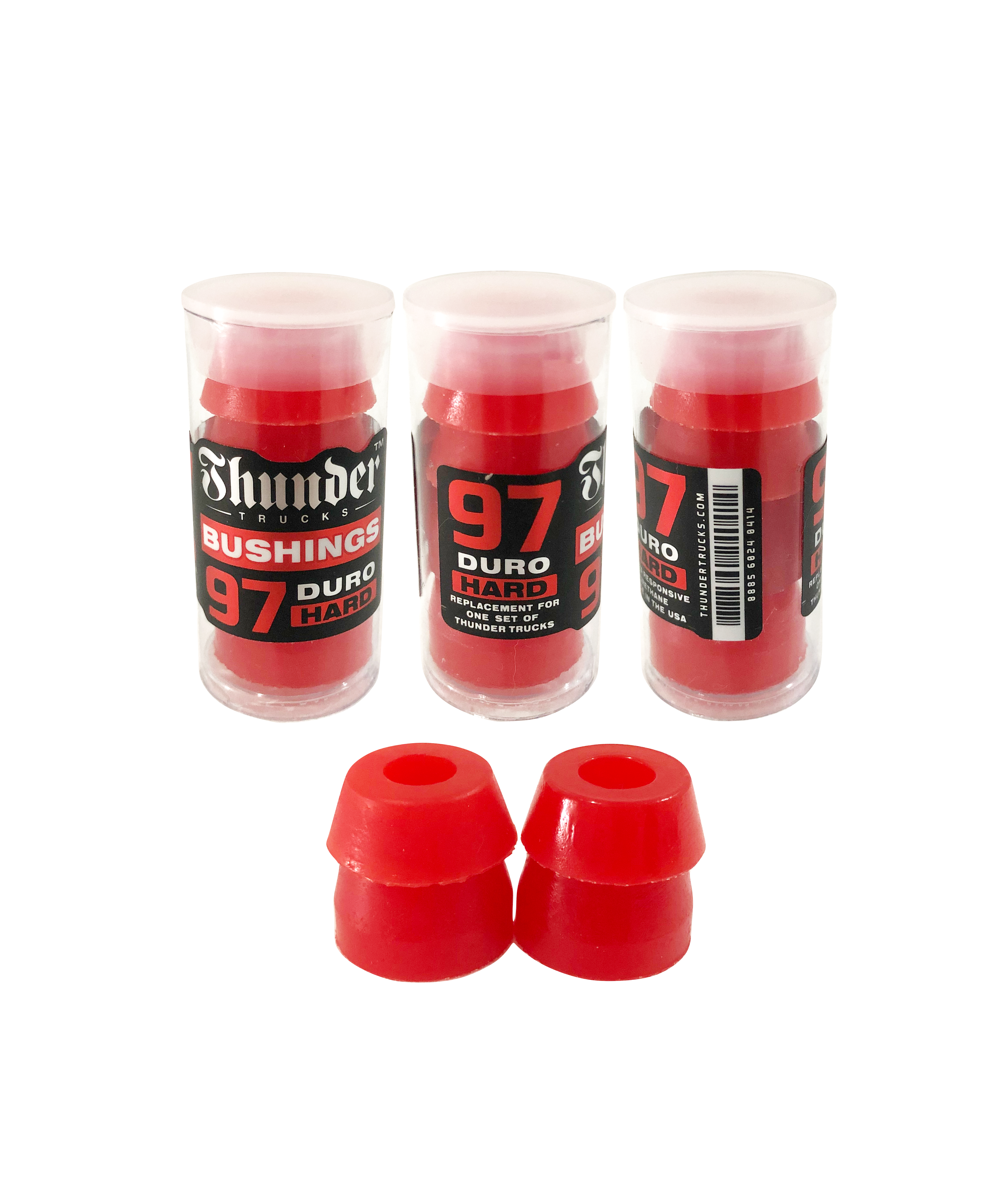 Amortecedor Thunder 97duro hard red