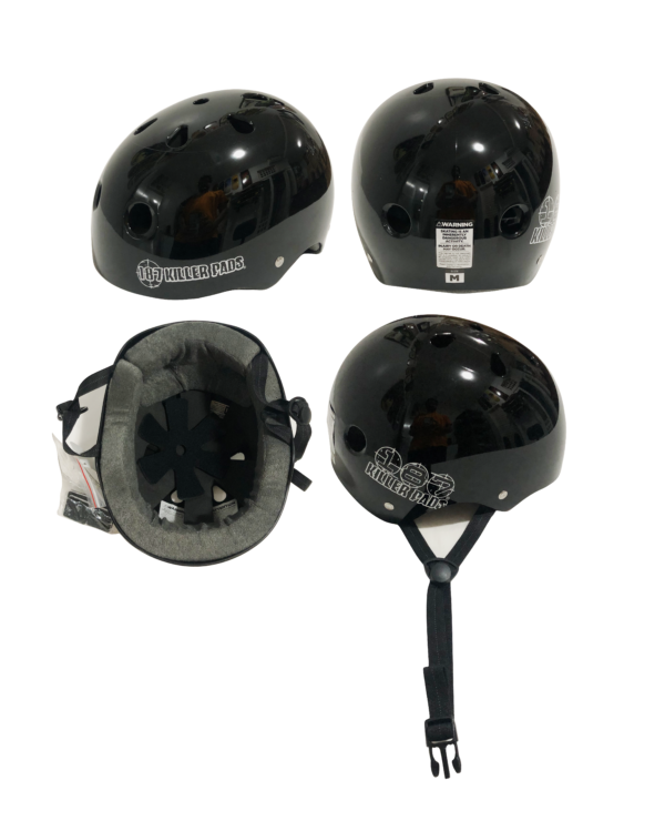 Capacete 187 Killer Pads - preto glossy M - Imagem 3