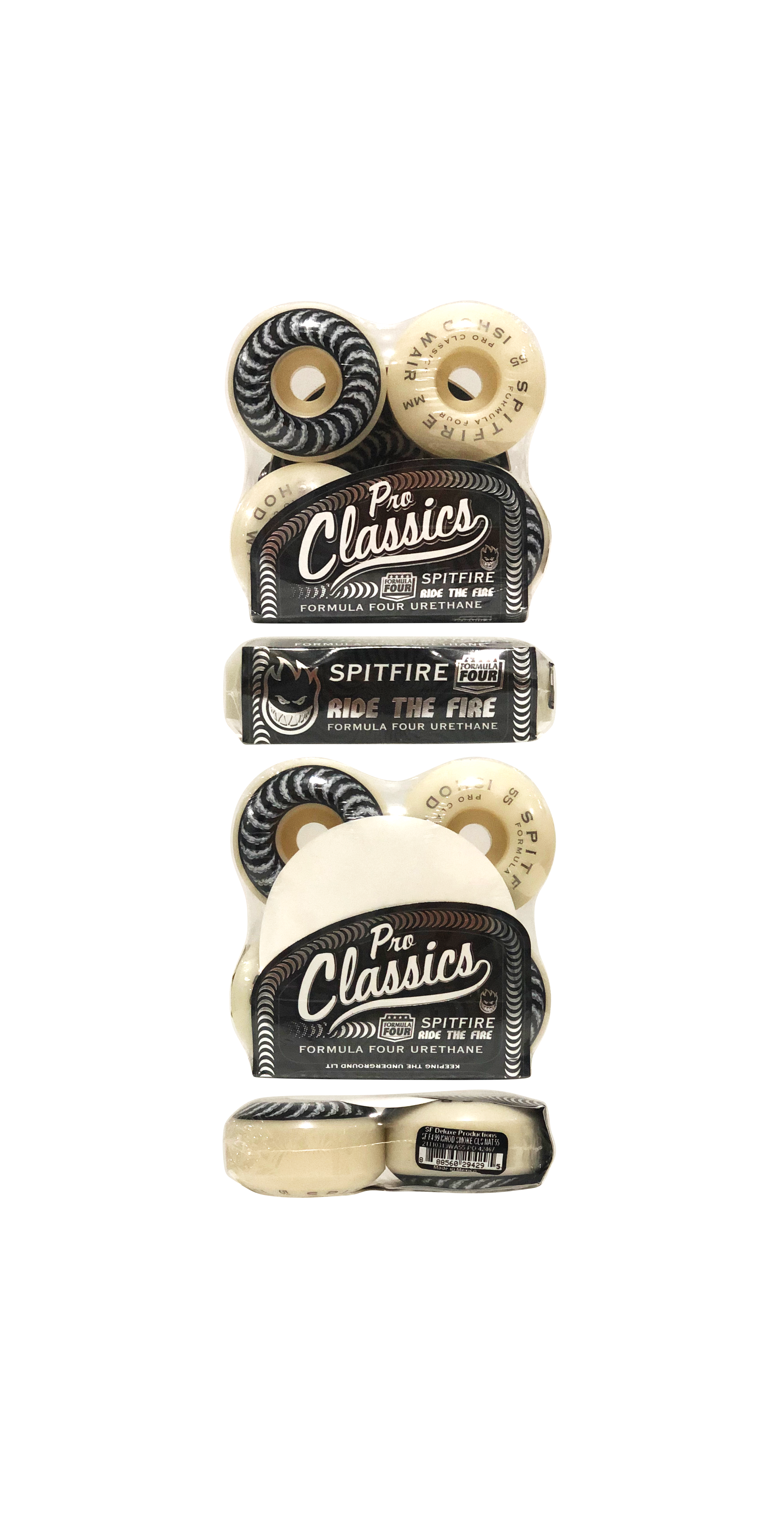 Roda Spitfire Formula Four Classic Ishod Smoke 99duro 55mm - Imagem 2