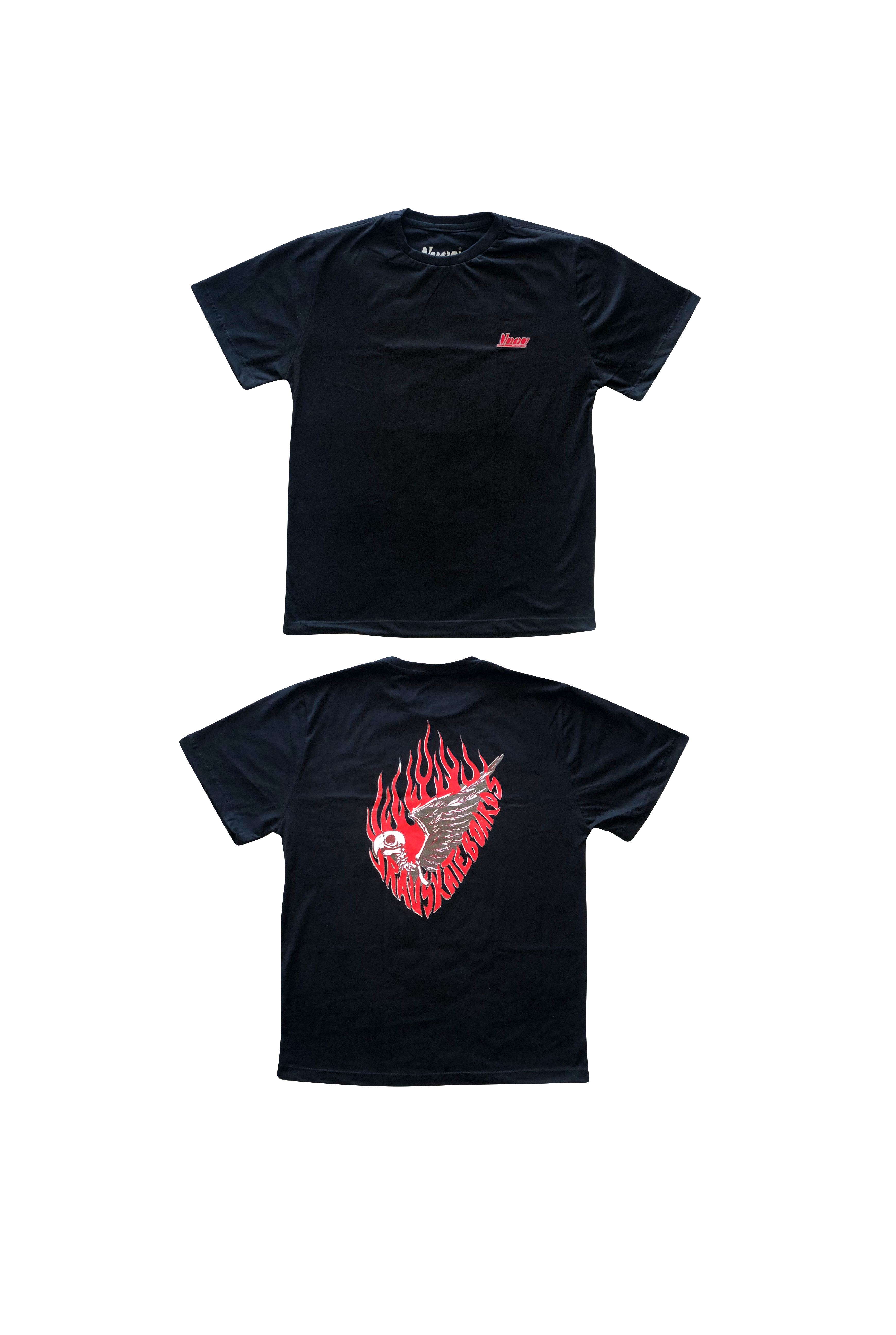 Camisa Vrauskateboards Parrot Bone Manga Curta - Imagem 6