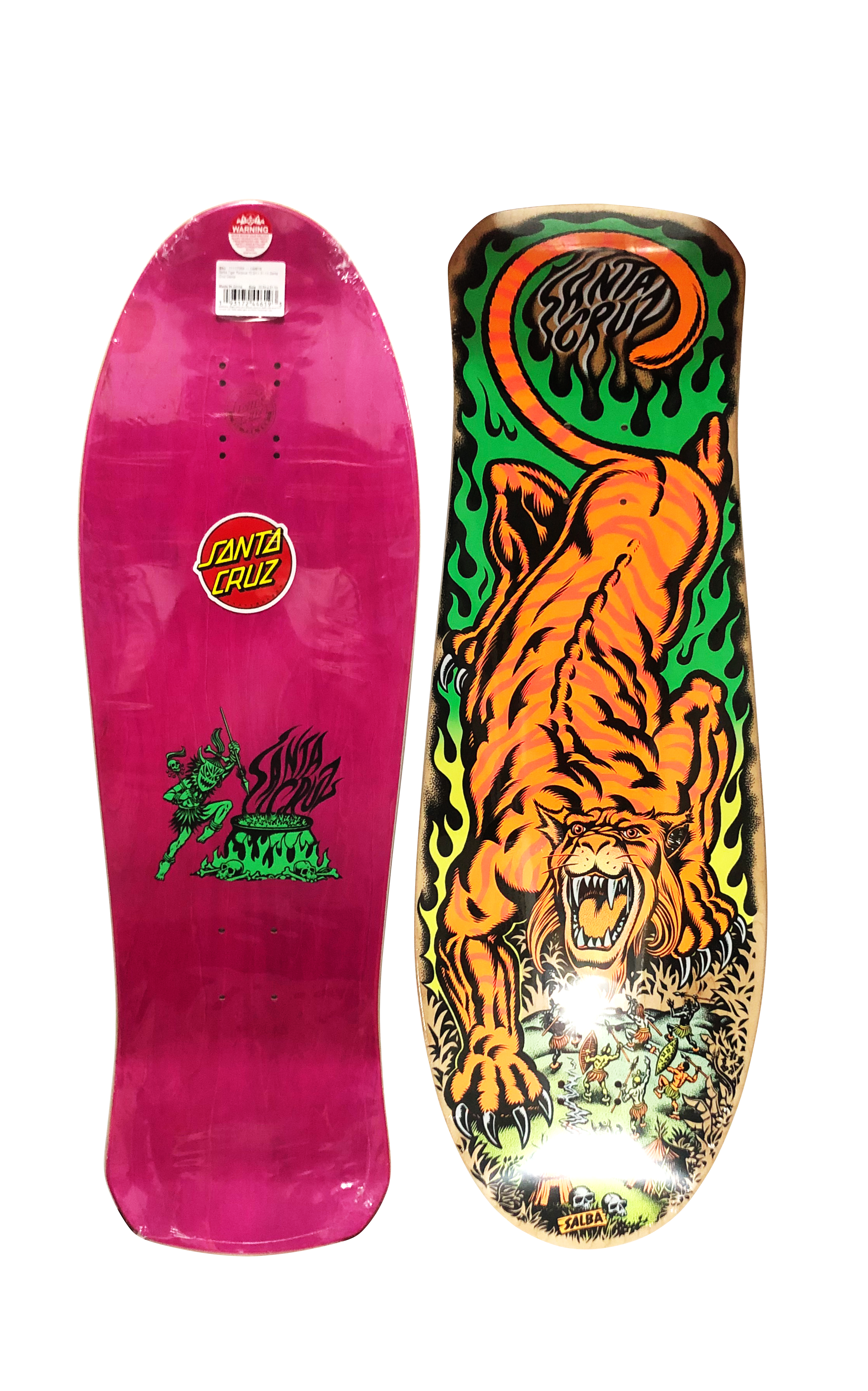 Shape Santa Cruz Steve Alba Tiger Reissue 10.3" - Imagem 2