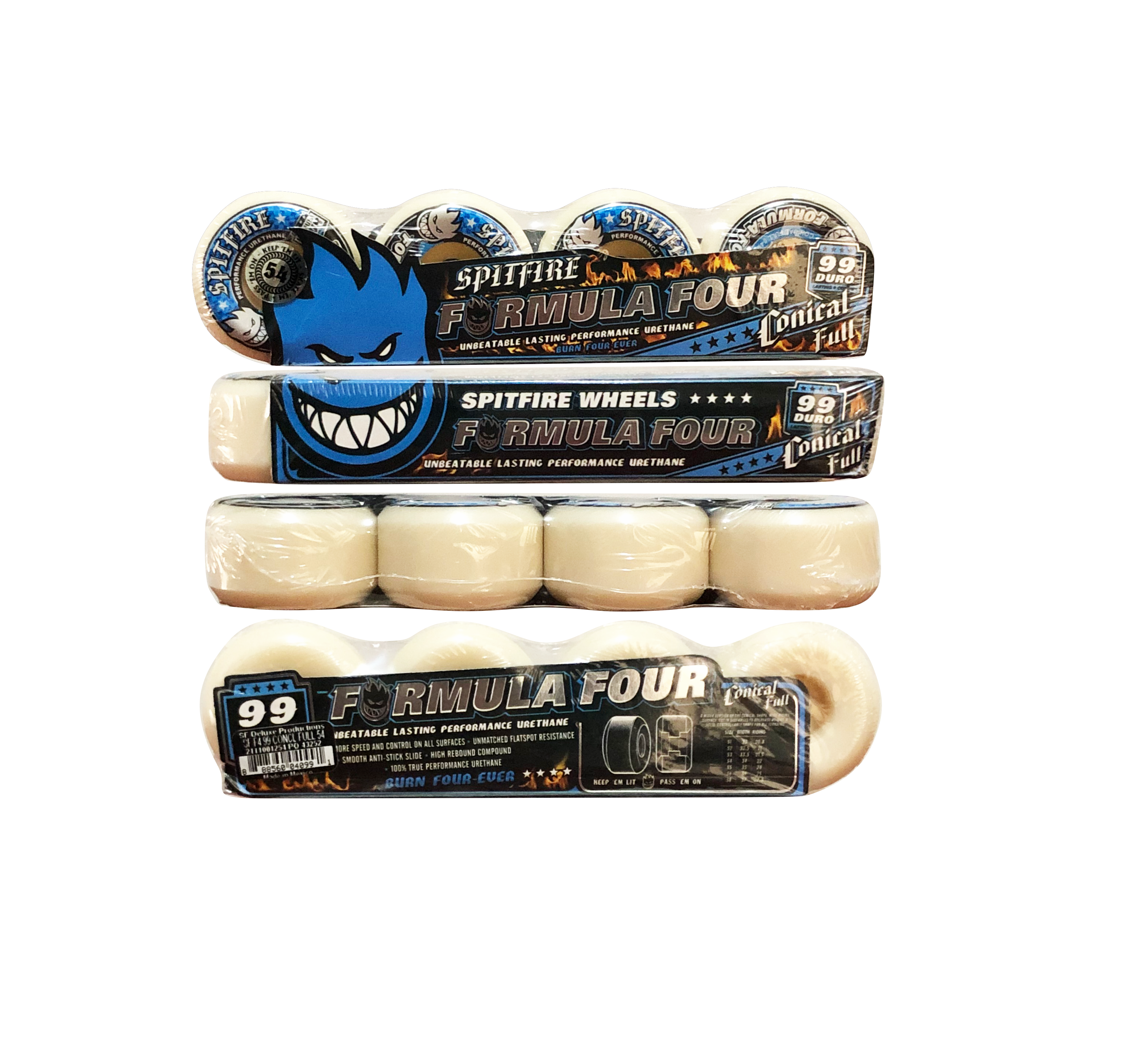 Roda Spitfire Formula Four Conical Full 54mm 99du - Imagem 2