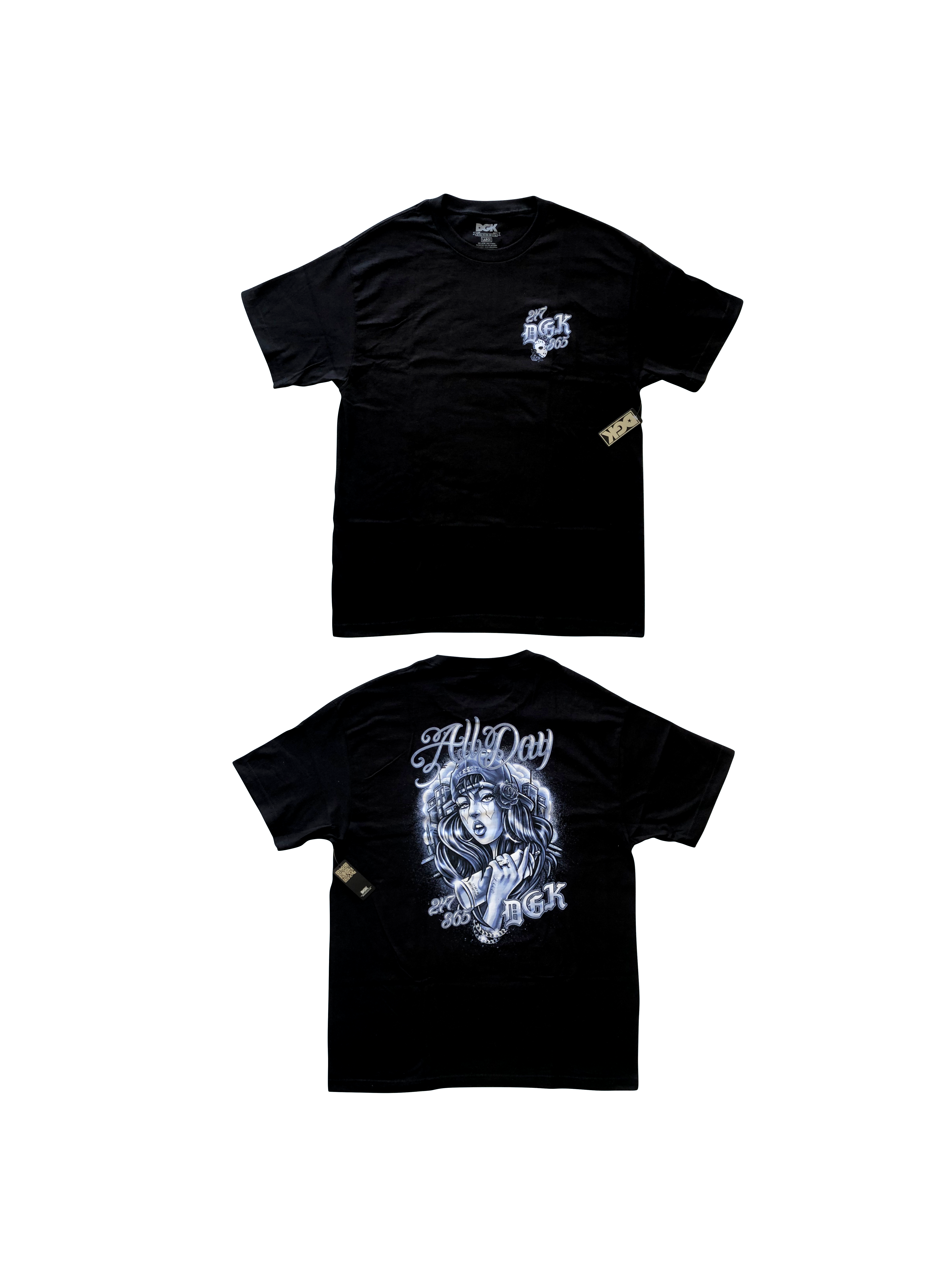 Camiseta DGK Hyna Tee Black