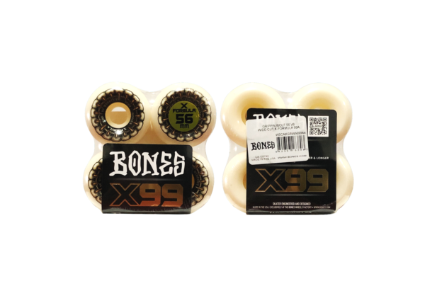 Roda Bones X-Formula99 Grippin Wolf 56mm V6 Wide-Cut 99A