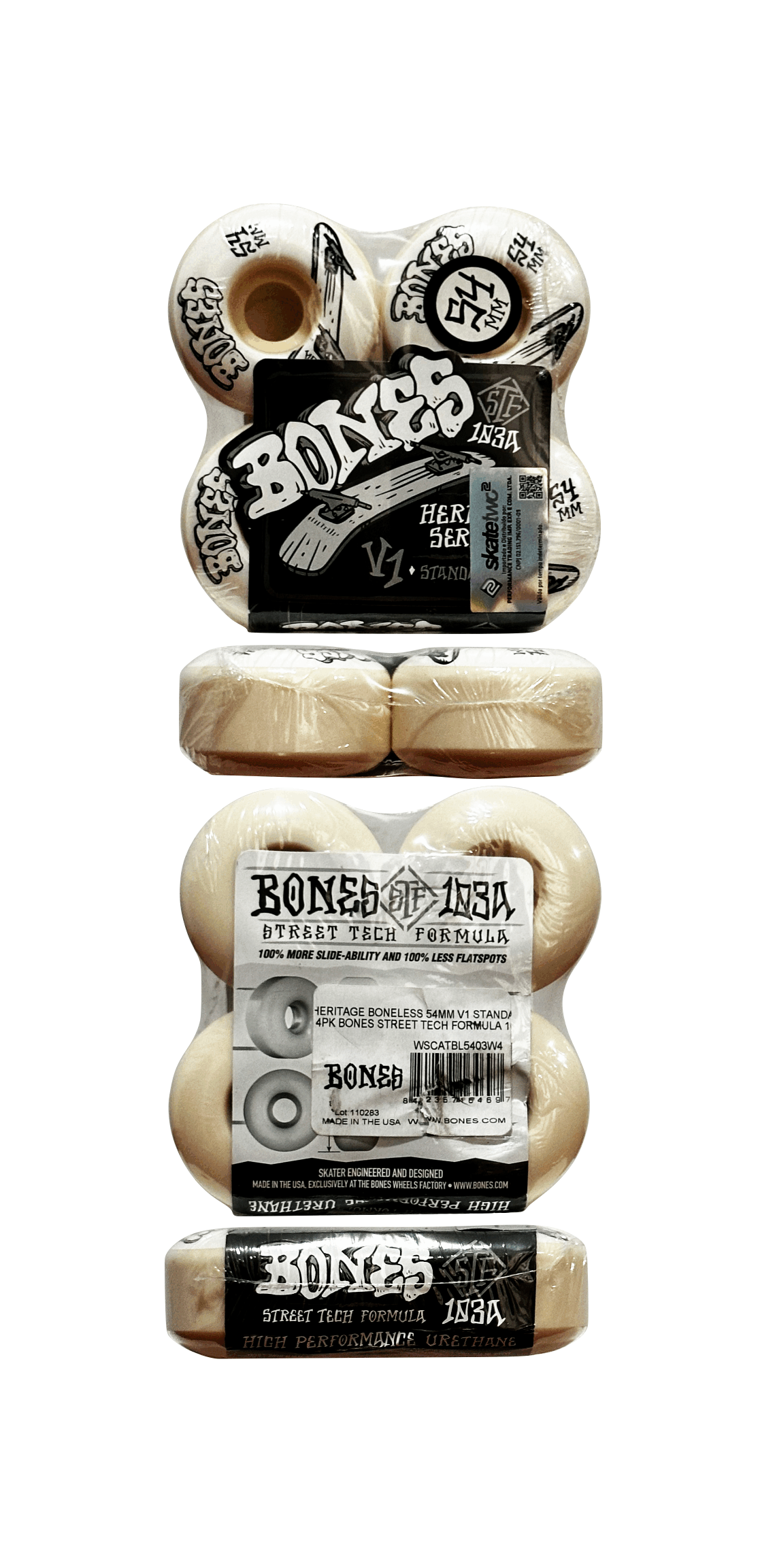 Roda Bones Heritage Boneless 54mm V1 Standard STF 103A