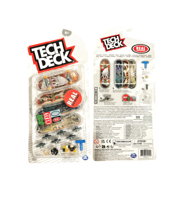 Tech Deck Pack 4 Real