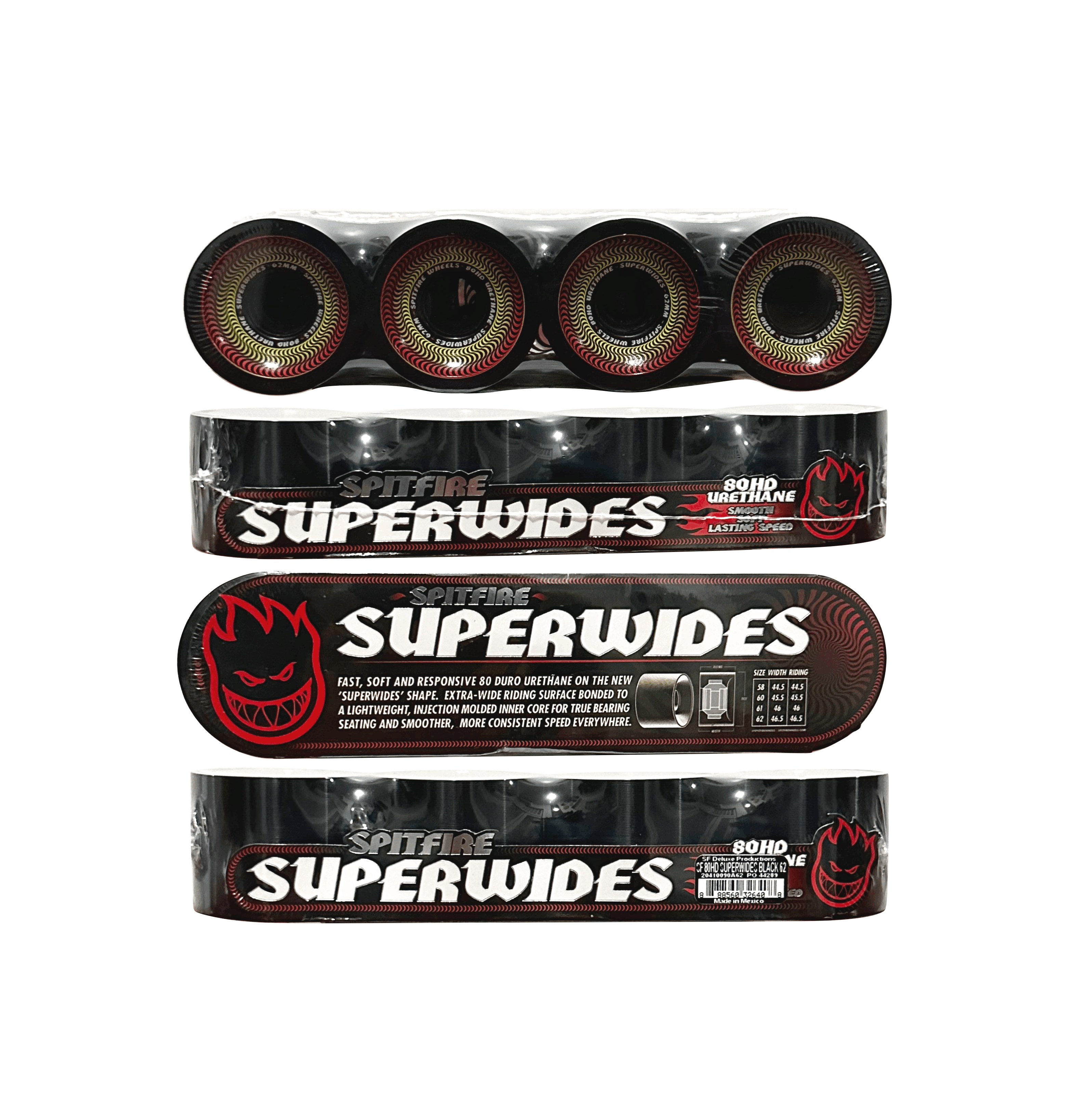 Roda Spitfire Superwides 80HD 62mm