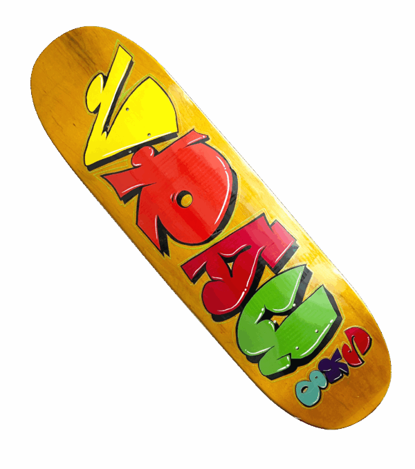 Shape Maple Old School EGG IB Vrauskateboards Logo Brasolis 9.12