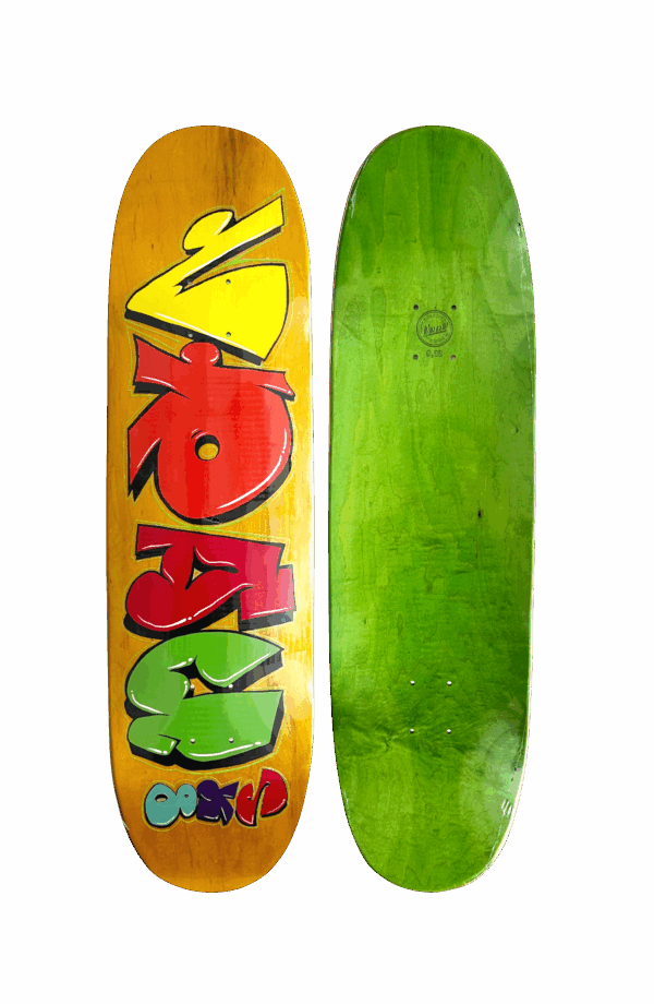 Shape Maple Old School EGG IB Vrauskateboards Logo Brasolis 9.12 - Imagem 2