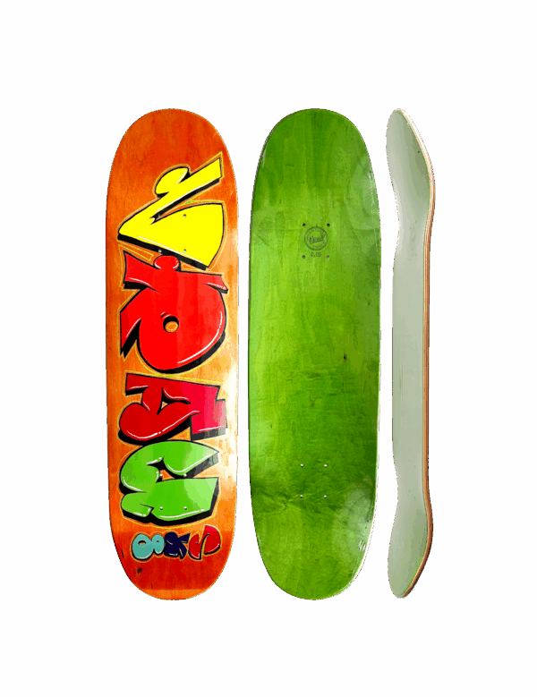 Shape Maple Old School EGG IB Vrauskateboards Logo Brasolis 9.12 - Imagem 3