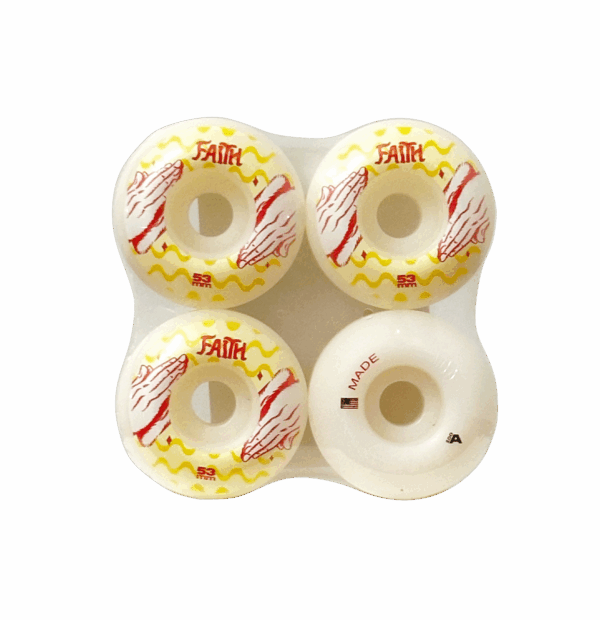 Roda Faith Hands Yellow Classic 53mm 100A
