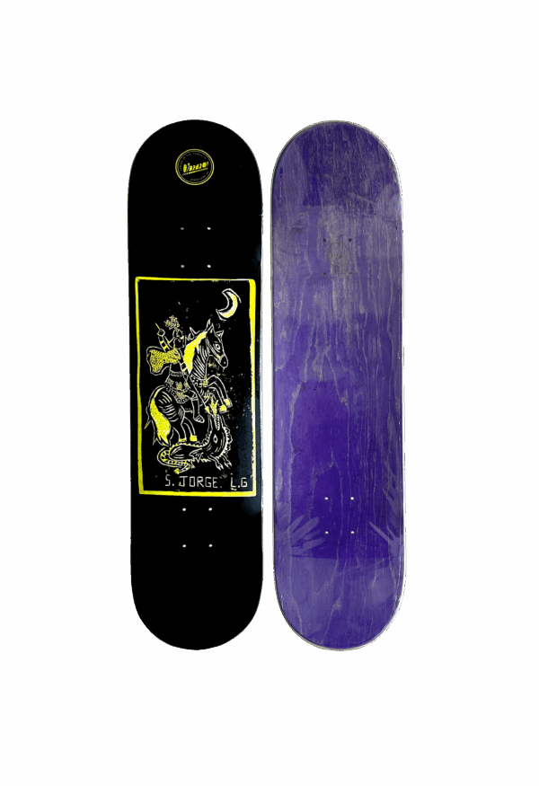 Shape Maple IB Vrauskateboards São Jorge LG Black - Imagem 2