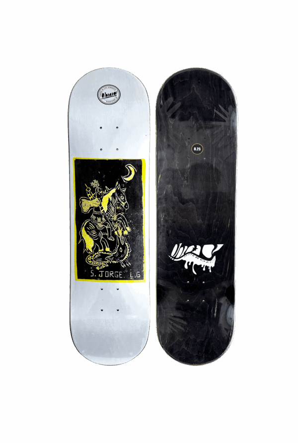 Shape Vrauskateboards São Jorge LG White iBr2 - Imagem 2