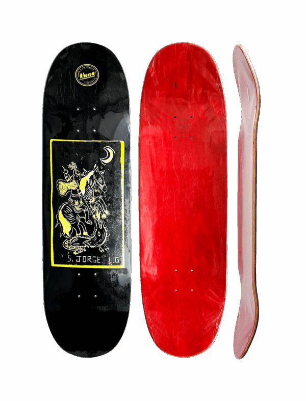 Shape Maple Old School Egg IB Vrauskateboards São Jorge LG Black 9.12 - Imagem 2