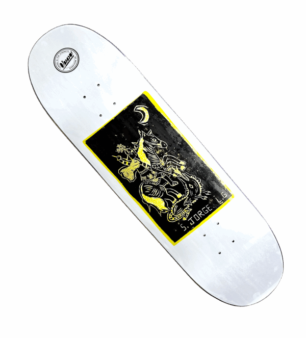 Shape Maple Old School Egg IB Vrauskateboards São Jorge LG White 9.12
