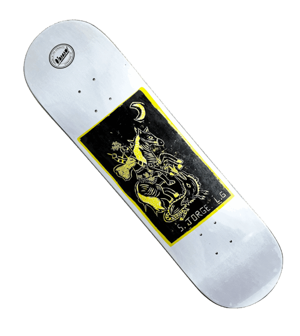 Shape Vrauskateboards São Jorge LG White iBr2