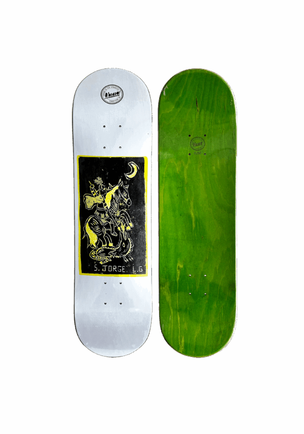 Shape Maple IB Vrauskateboards São Jorge LG White - Imagem 2