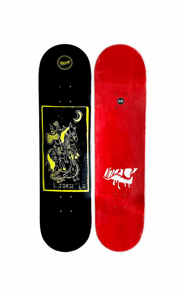 Shape Vrauskateboards São Jorge LG Black iBr2 - Imagem 2