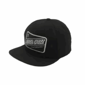 Boné Santa Cruz Snapback Gasolina Preto
