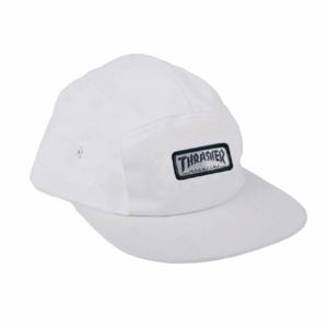 Boné Thrasher Five Panel mag logo - Branco
