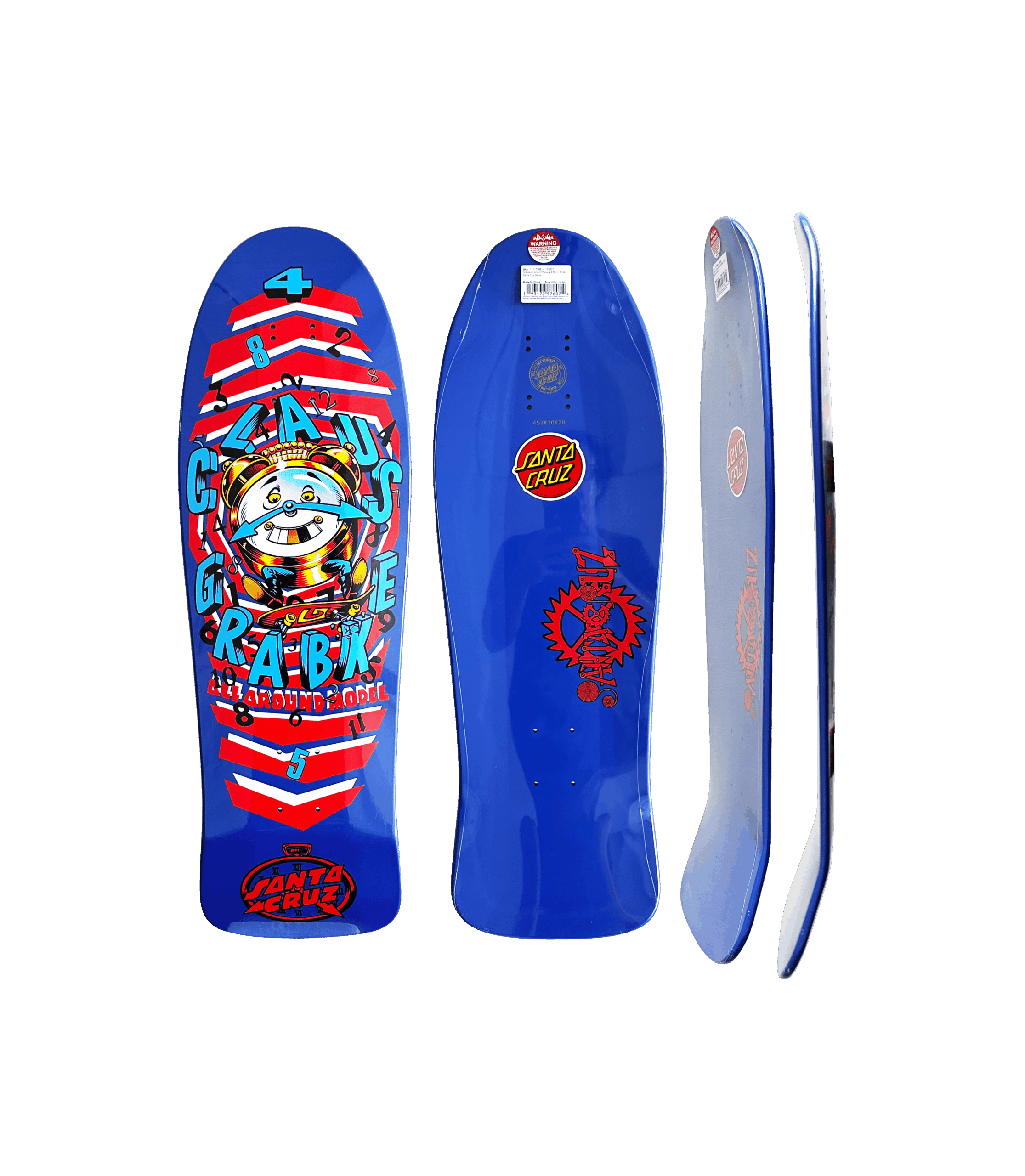 Shape Santa Cruz Maple Old School Grabke All Around 9.89 - Imagem 3