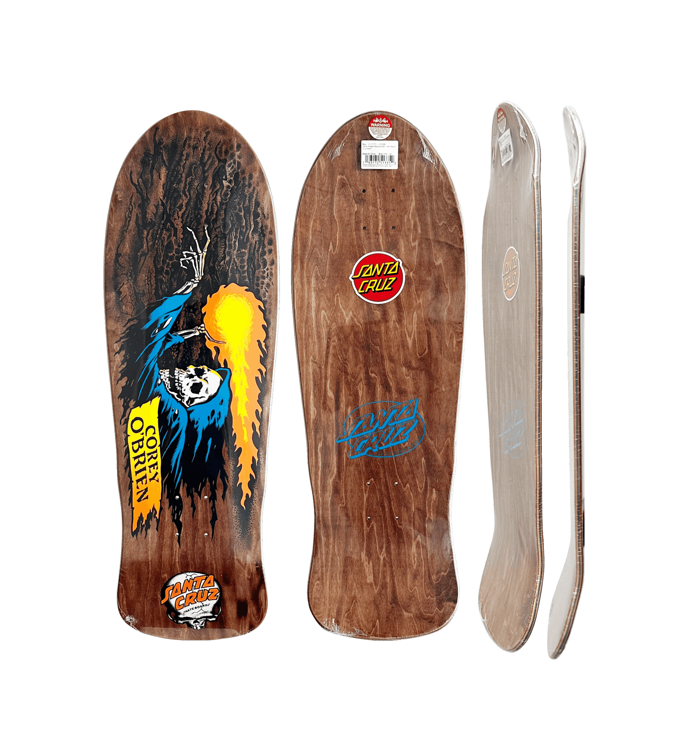 Shape Santa Cruz Maple Old School OBrien Reaper 9.85 - Imagem 3