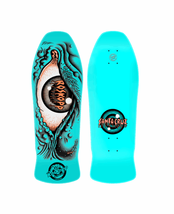 Shape Santa Cruz Maple Old School Roskopp Eye 10.1 - Imagem 2