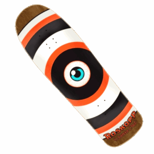 Shape Santa Cruz Maple OLD SCHOOL ROSKOPP Target Eye 9.62