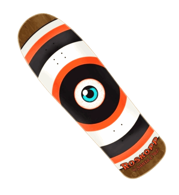 Shape Santa Cruz Maple OLD SCHOOL ROSKOPP Target Eye 9.62