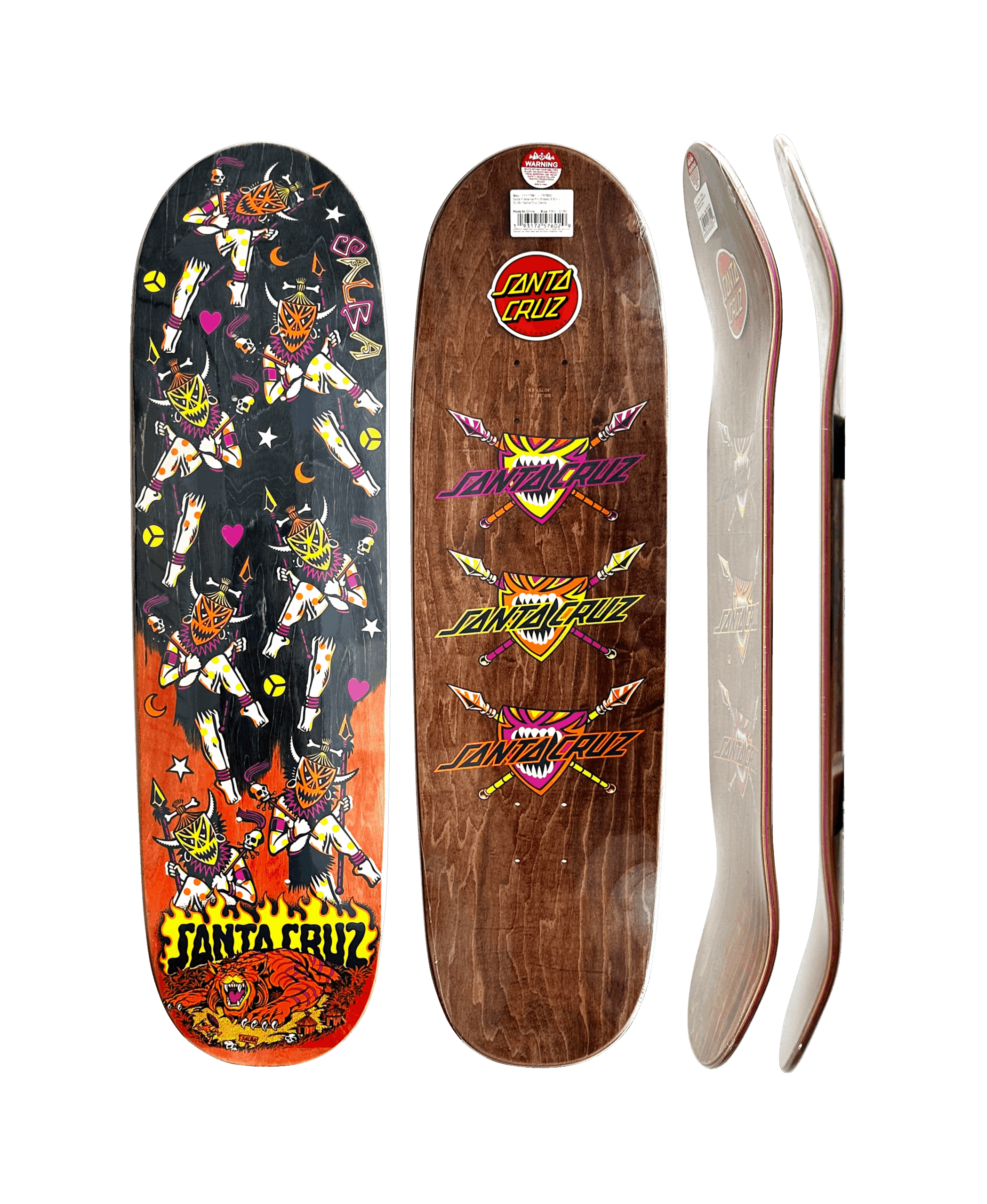 Shape Santa Cruz Maple SALBA Firedance PRO 8.80 - Imagem 3