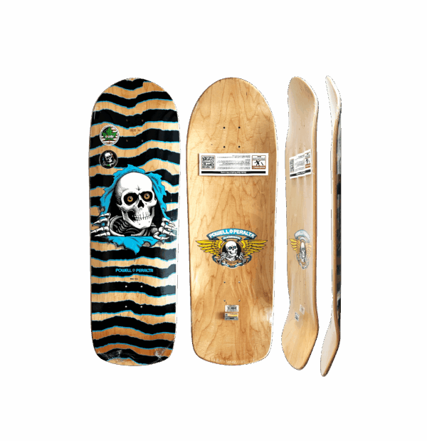 Shape Powell Peralta Old School Ripper Nat/Blue- 10 x 31.32 - Imagem 3
