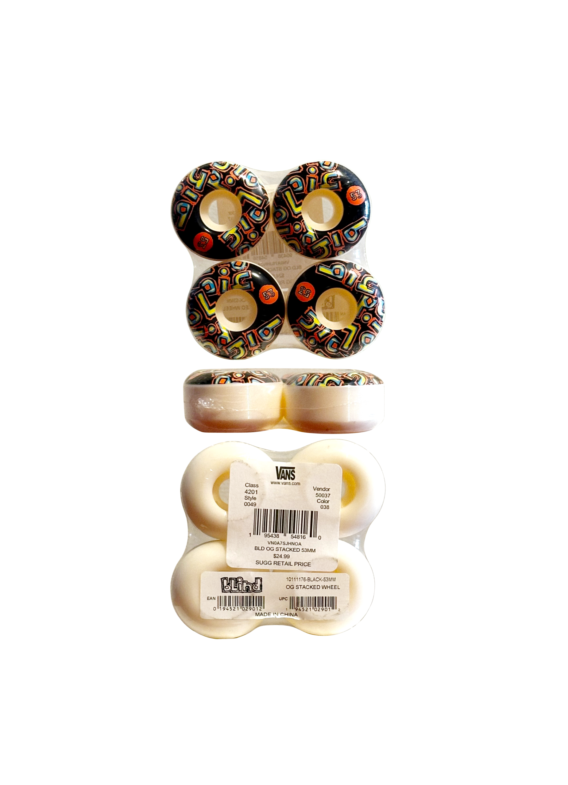 Roda Blind OG Stacked 53mm 99A - Imagem 2