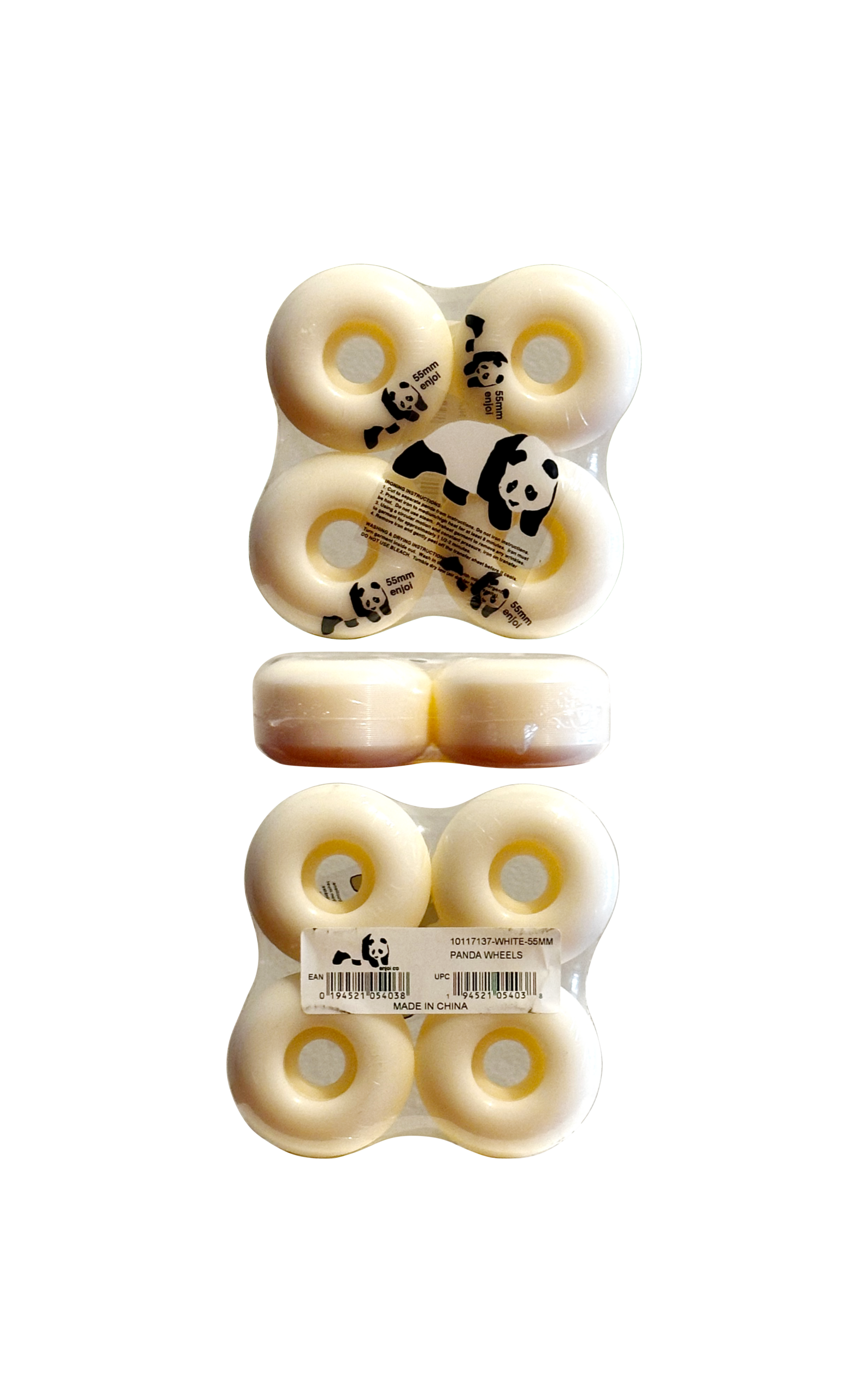 Roda Enjoi White Panda 55mm 99A - Imagem 2