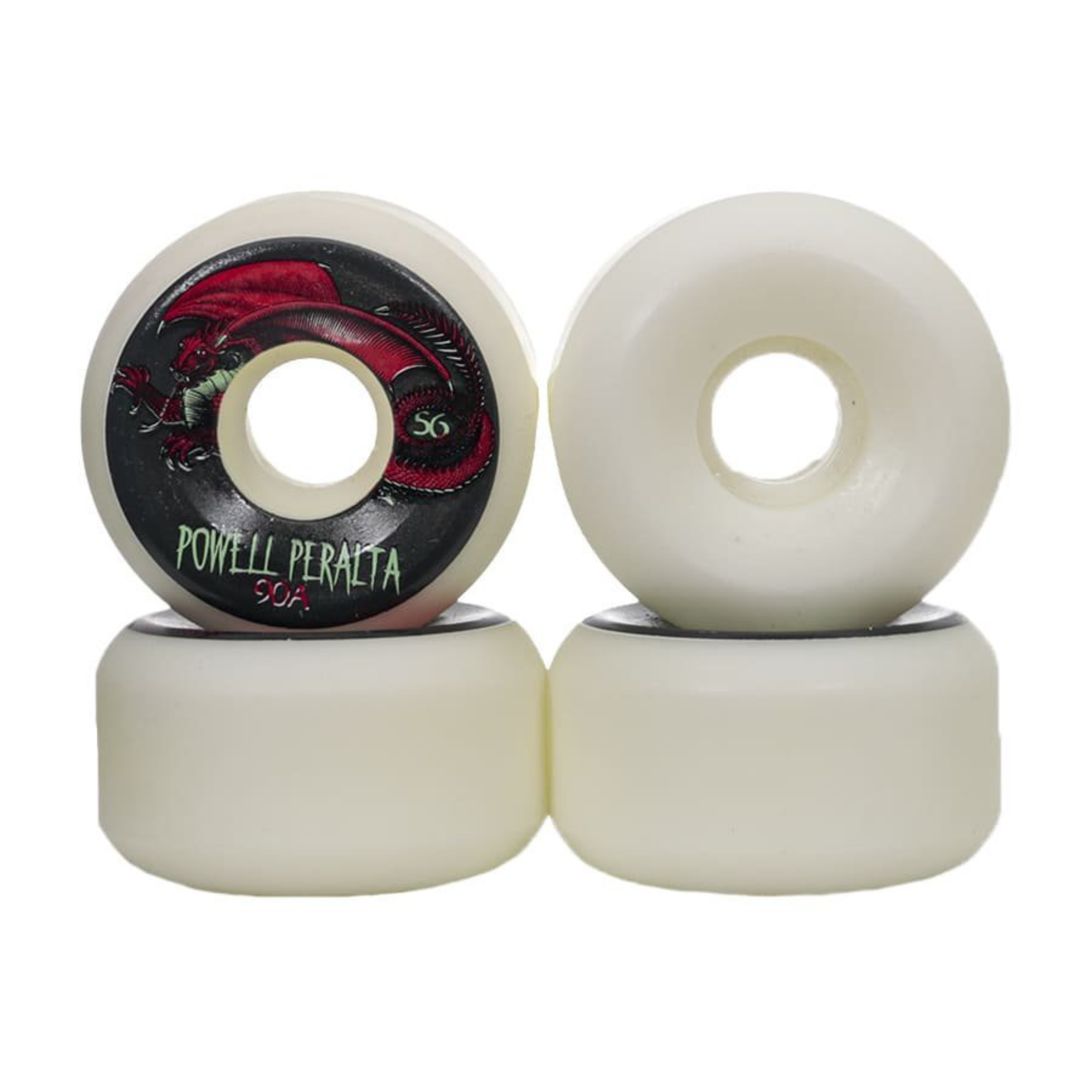 Roda Powell Peralta Oval Dragon 56mm 90A - Imagem 2
