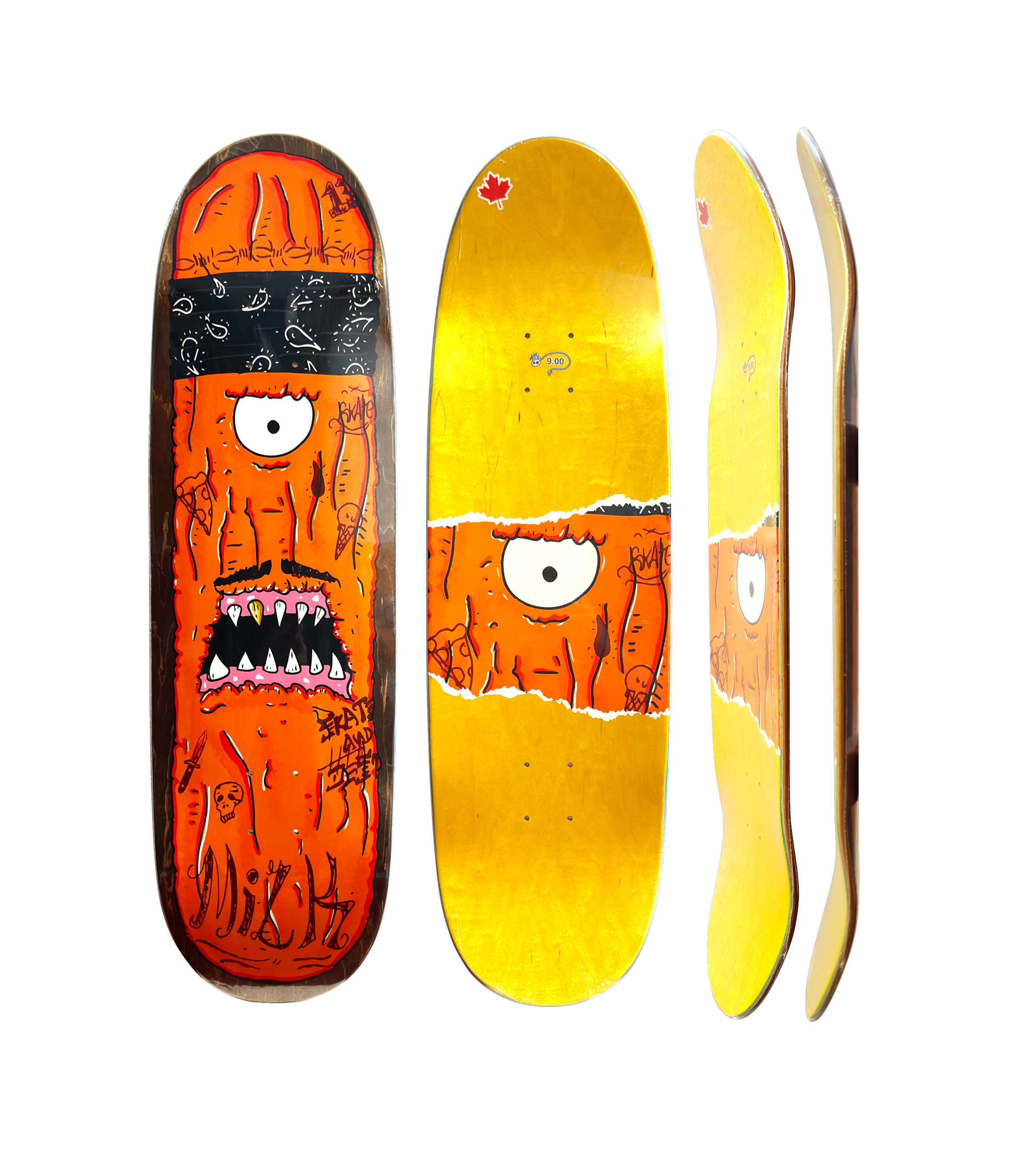 Shape Milk Egg Monster Orange 9.0 - Imagem 2