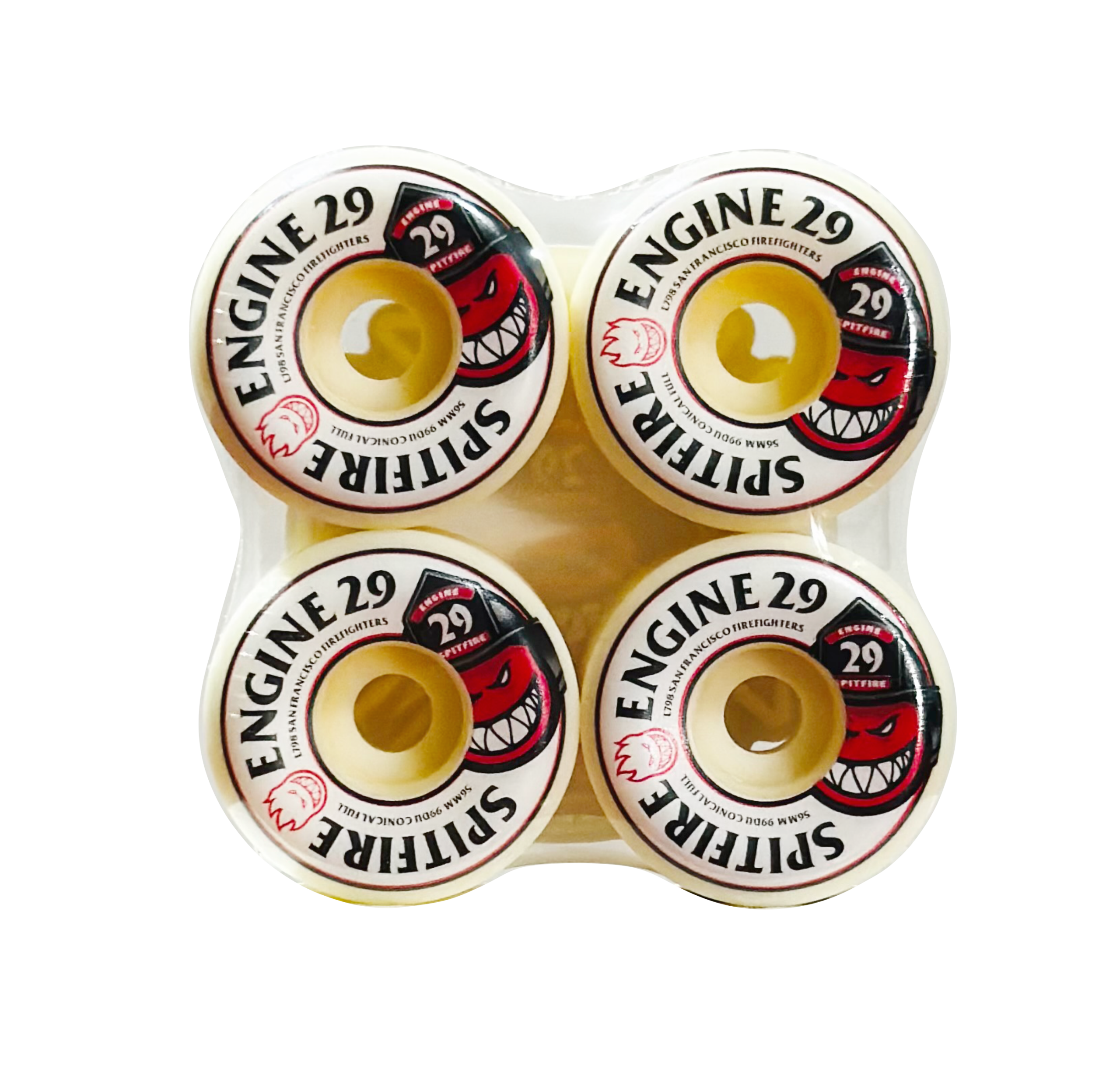 Roda Spitfire Formula Four Engine Conical Full 56mm 99D