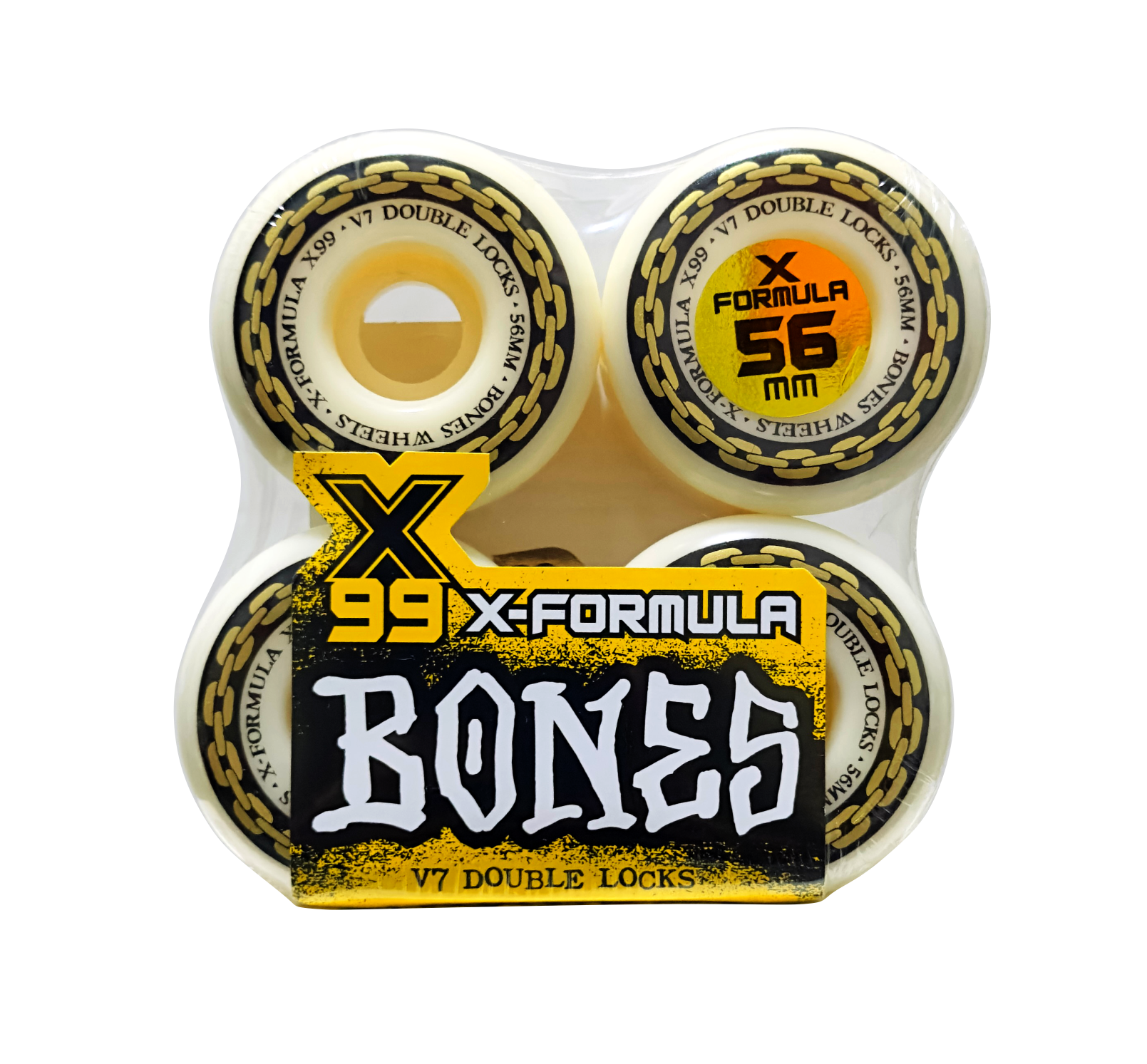 Roda Bones X-Formula 56mm V7 Double Locks 99A