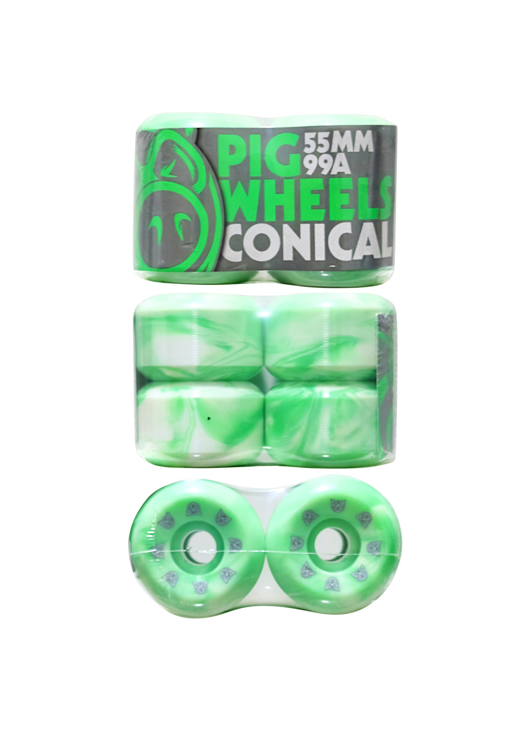 Roda Pig 55mm Swirls Conical 99A
